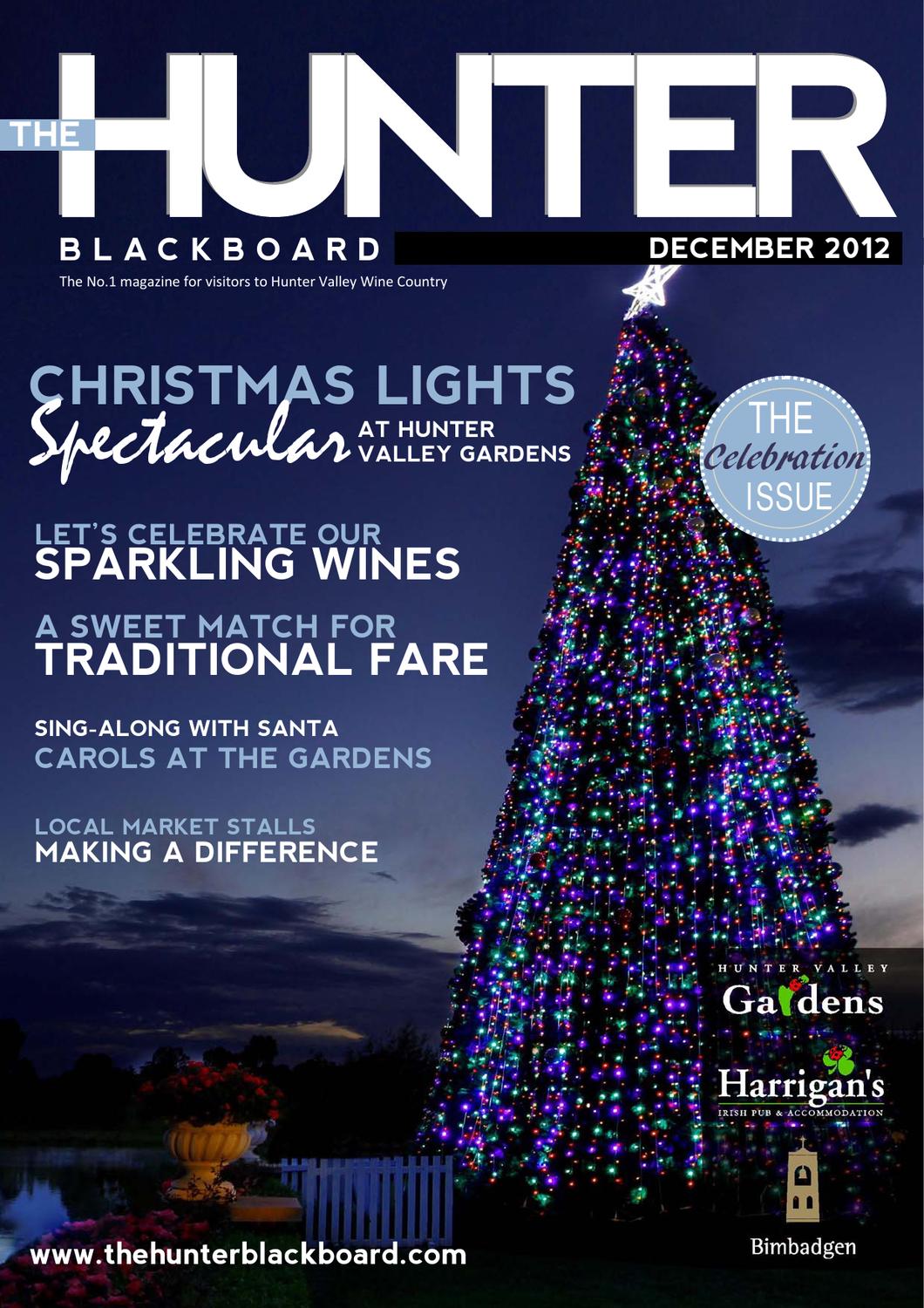 The Hunter Blackboard December 2012 by WCP MEDIA HUNTER VALLEY Issuu