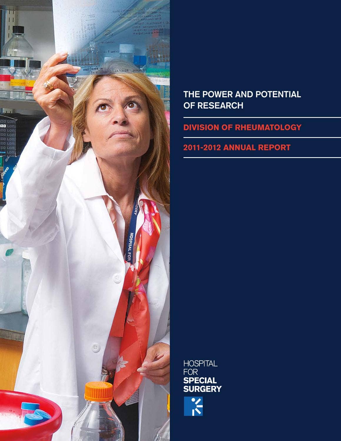 HSS Rheumatology Annual Report 2012-2012 by Hospital for Special ...