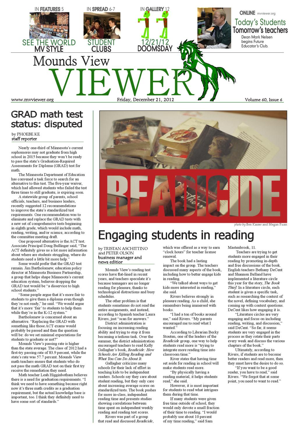 Issue 6 2012-2013 by The Viewer - Issuu