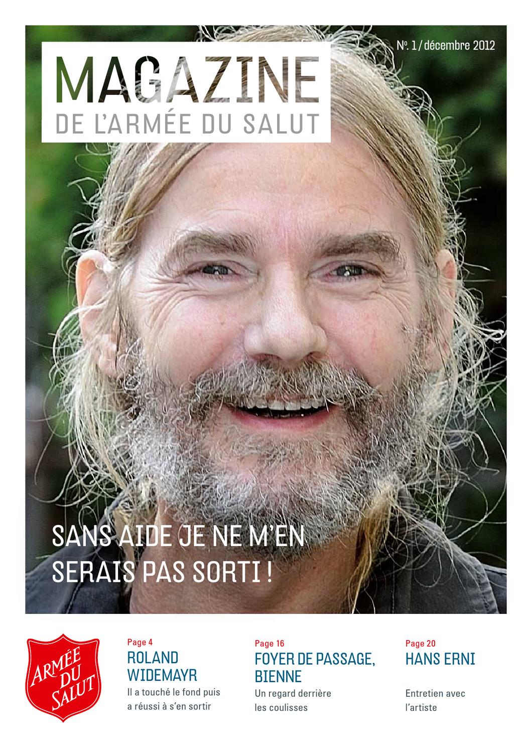 MAGAZINE de l'Armée du Salut - No. 1 / décembre 2012 by 