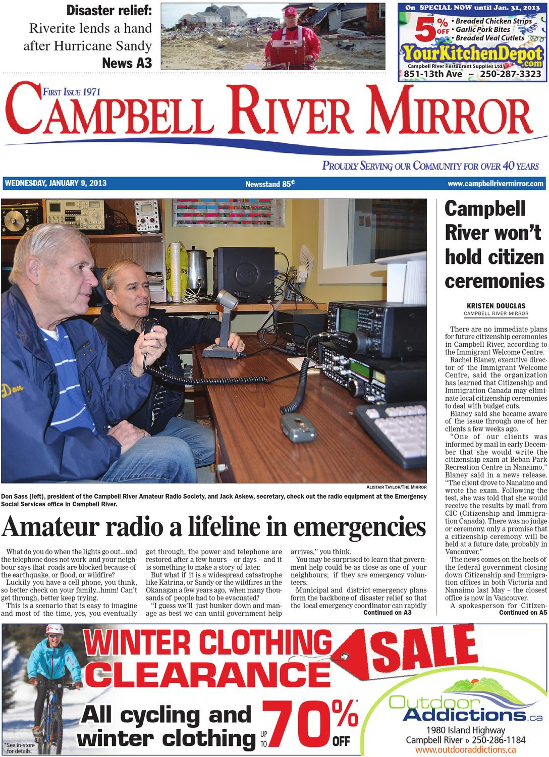 Campbell River Mirror, January 09, 2013 by Black Press Media Group - Issuu
