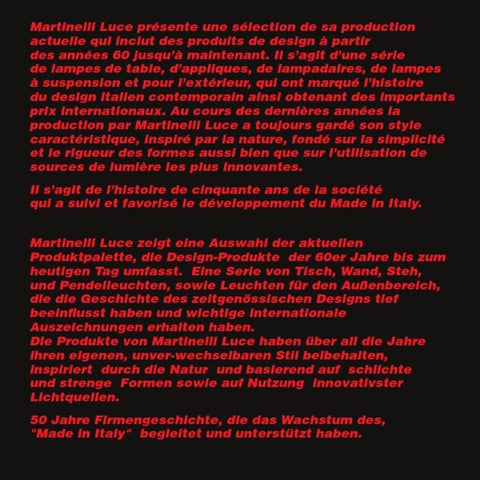 martinelli luce spa martinelliluce 灯饰手册 extract 2013 第 19 页