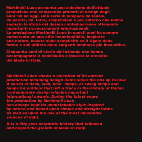 martinelli luce spa martinelliluce 灯饰手册 extract 2013 第 2 页
