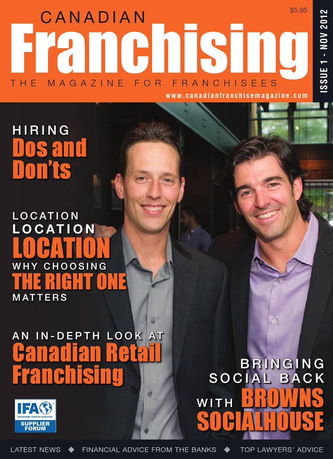 Canadian Franchise Magazine Winter 2012
