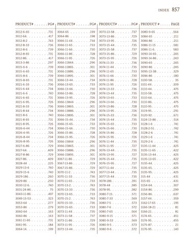Pinhook Branding LLC 灯饰目录 · Quorum 灯饰 册 2013 Index 第 3 页