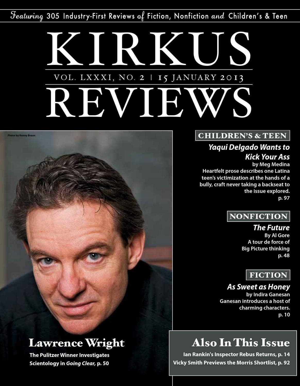 January 15, 2013: Volume LXXXI, No 2 by Kirkus Reviews - Issuu