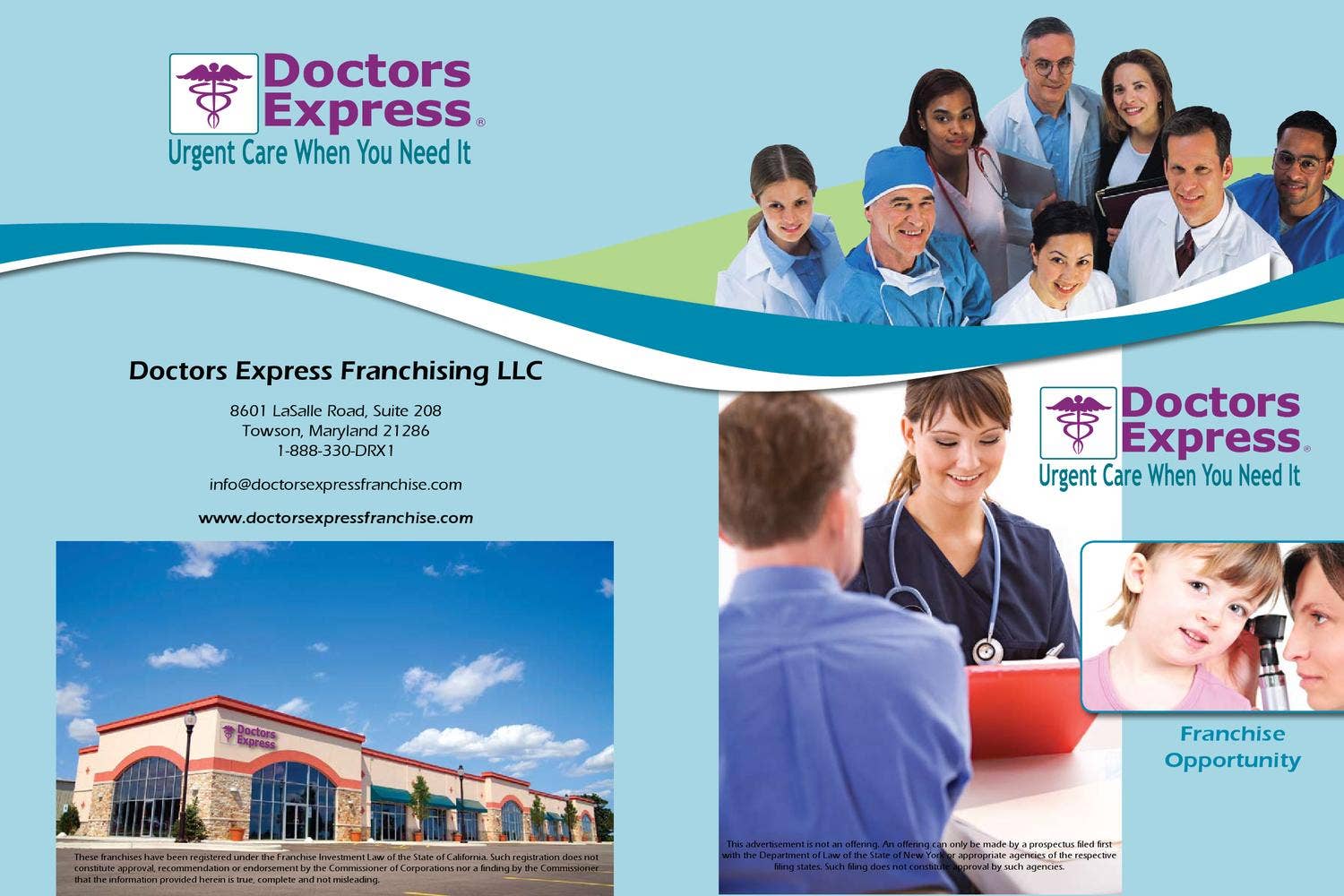 Doctors Express by iFranchise Group - Issuu