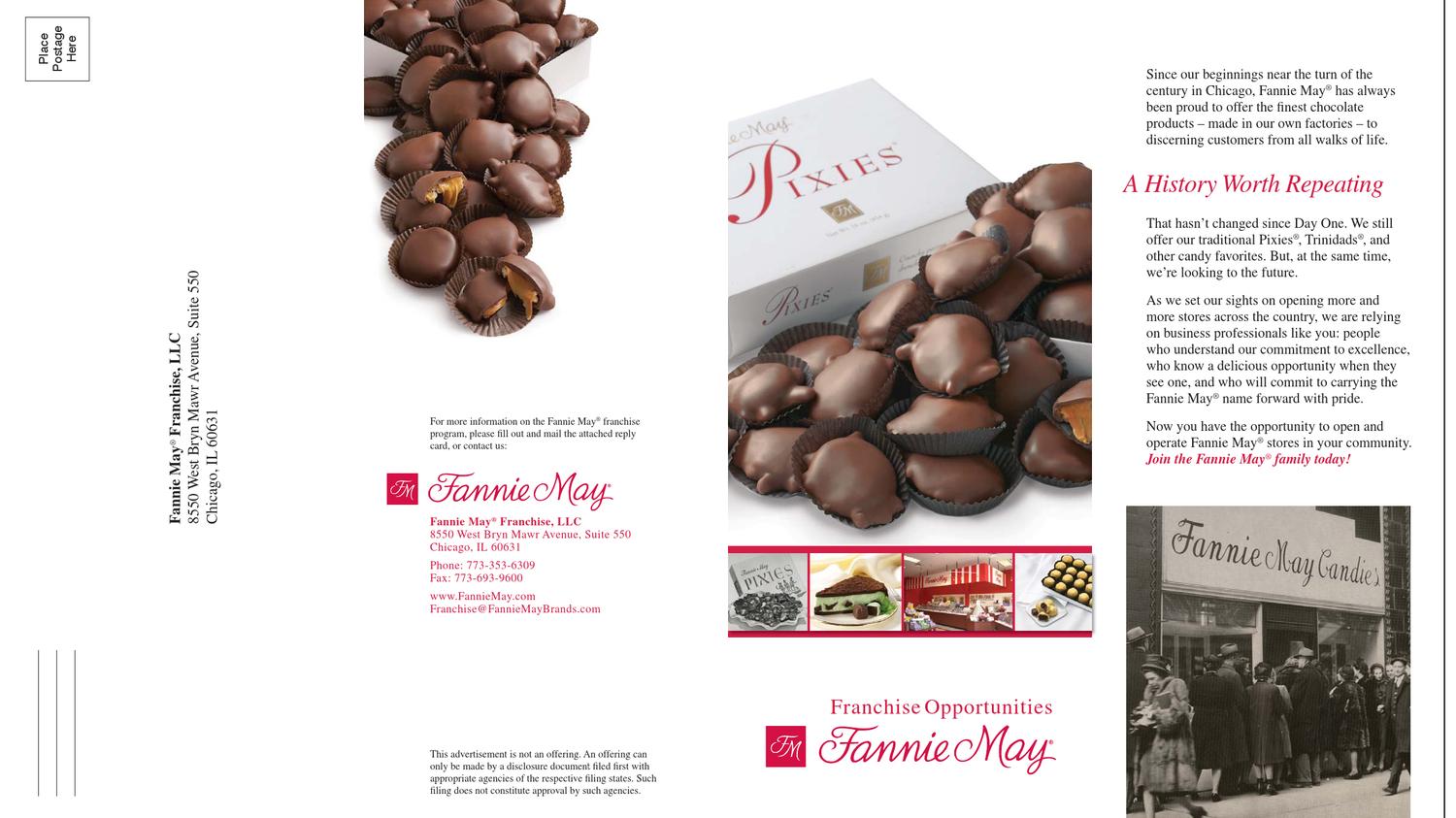 Fannie May mini brochure by iFranchise Group Issuu