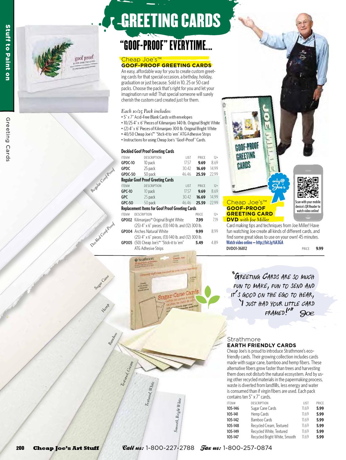 Cheap Joe's Art Stuff 2013 Guide To Great Art & Product Reference
