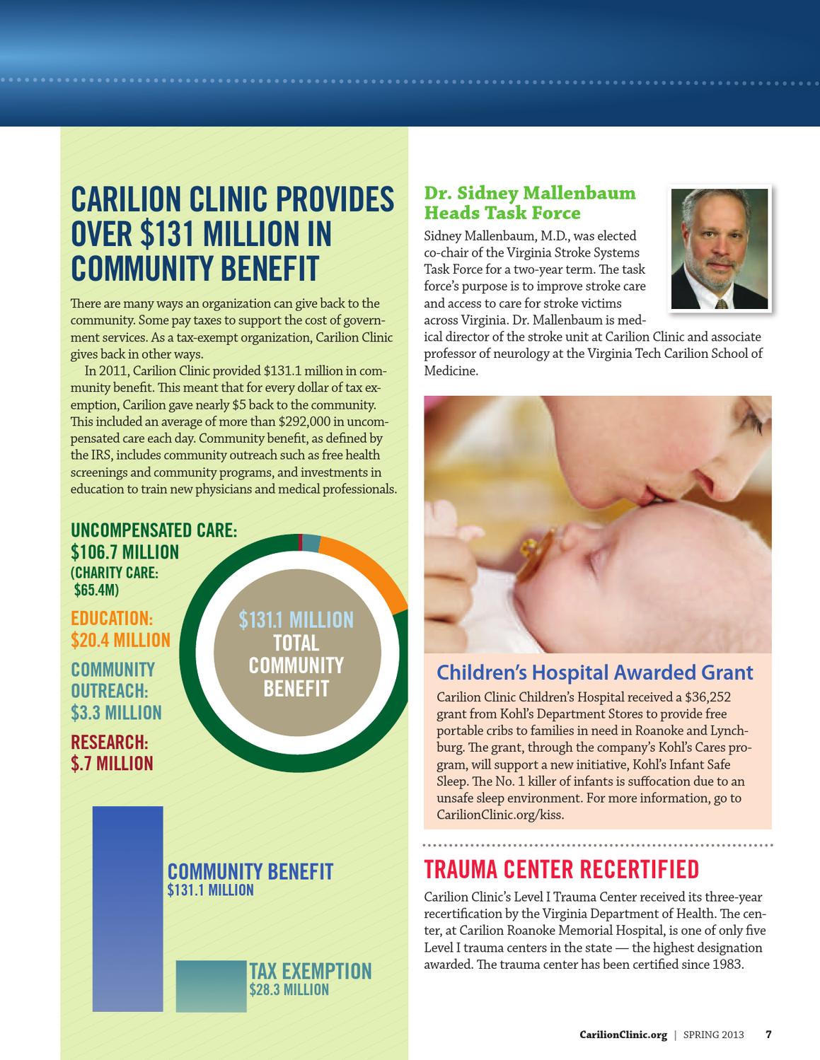 Carilion Clinic Living Spring 2013 by Carilion Clinic Issuu