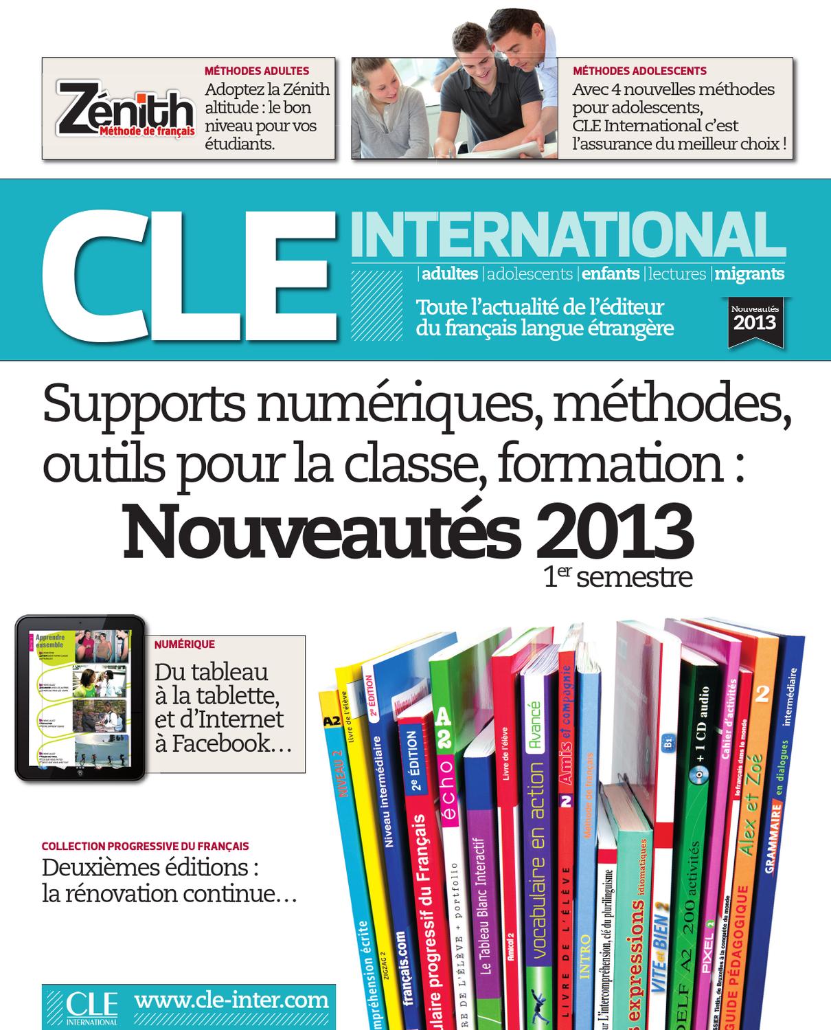Nouveautés 2013 - CLE International by CLE International - Issuu