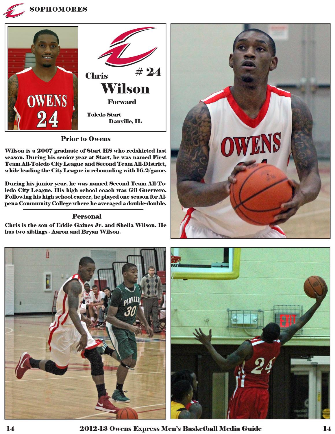 201213 Owens Express Men's Basketball Media Guide by Owens Express