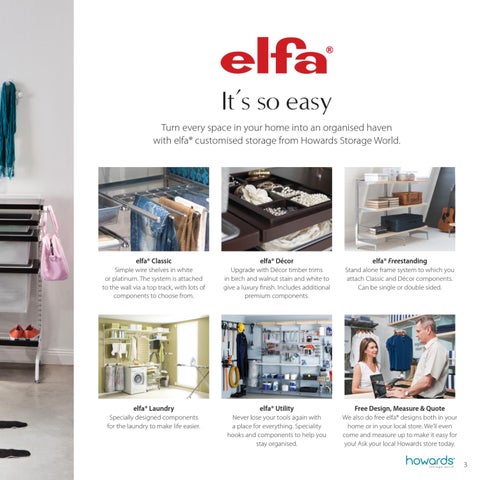 Howards Elfa 家具目录 第 3 页