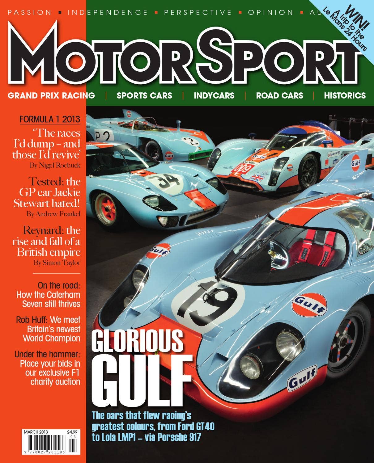 March 2013 issue of Motor Sport magazine by Motor Sport Magazine - Issuu