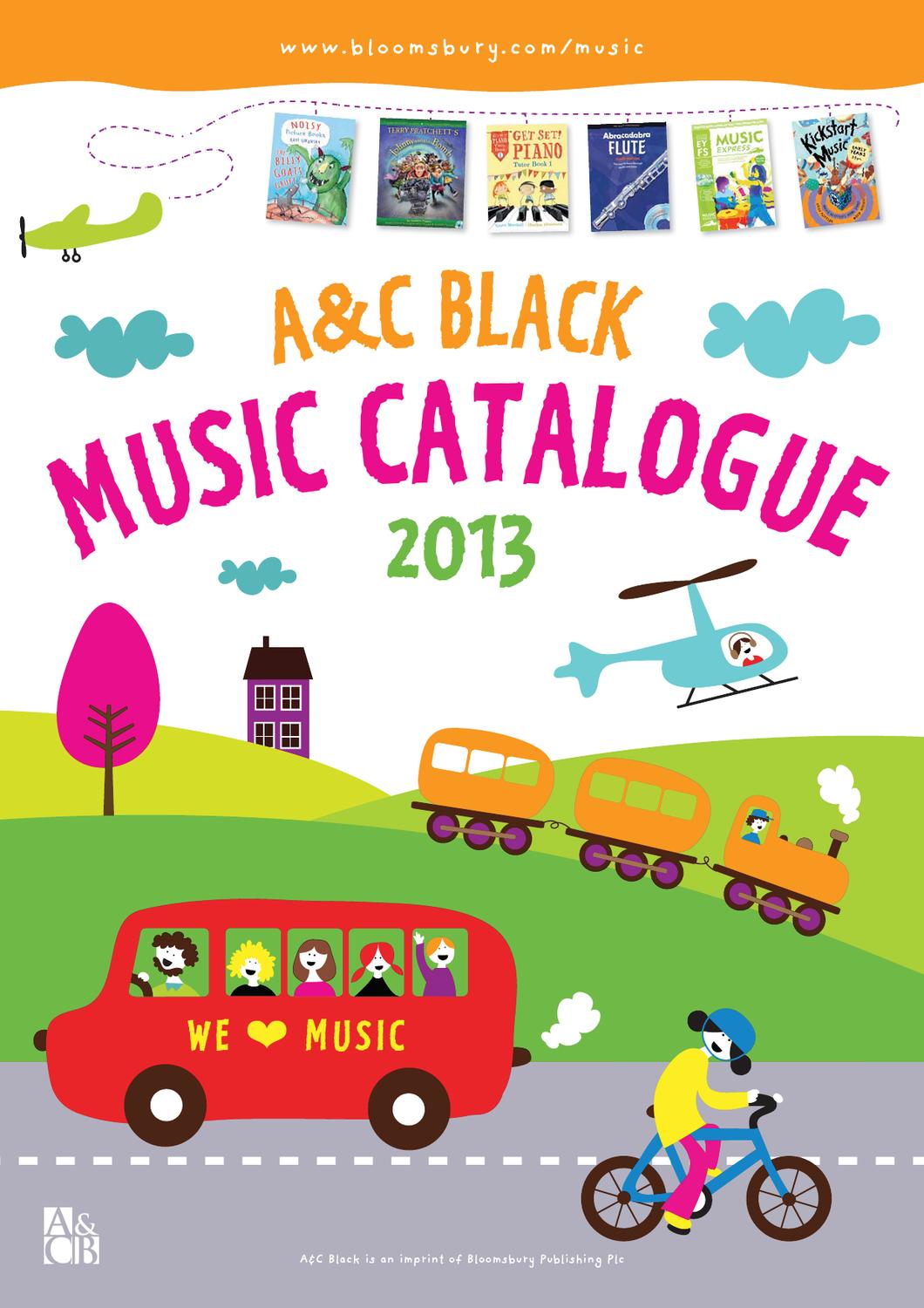 A&C Black Music Catalogue 2013 by Bloomsbury Publishing Issuu