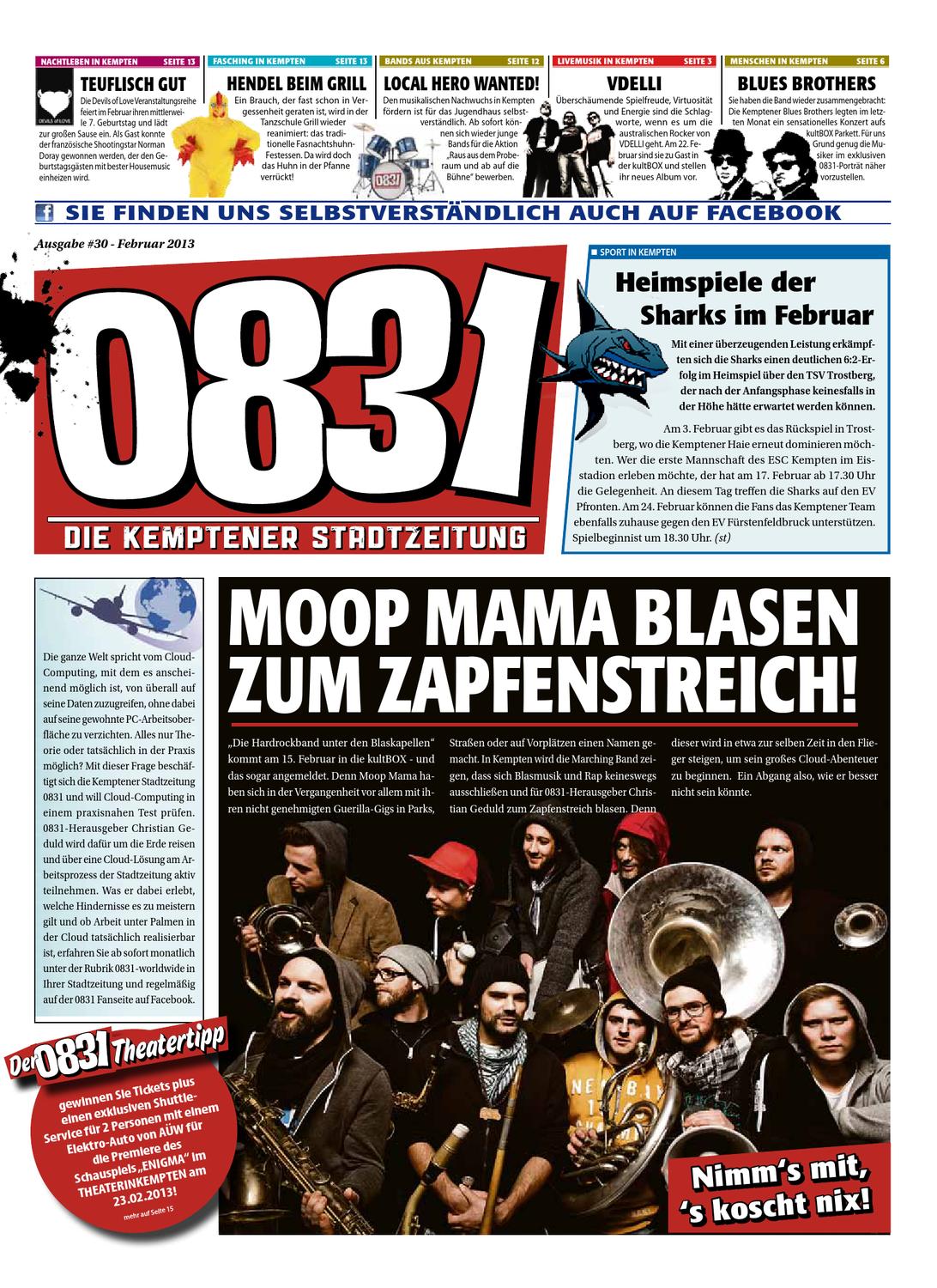 0831 02 2013 By 0831 Die Neue Kemptener Stadtzeitung Issuu
