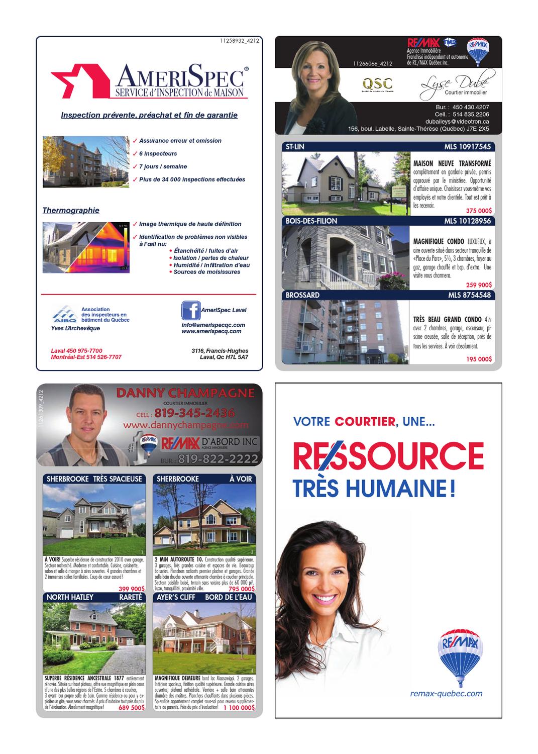 QUEBEC Remax Montreal 15 Oct., 2012 by NextHome Issuu