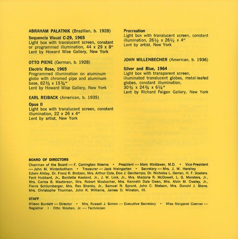 Contemporary Arts Museum Houston 灯饰目录 · 灯饰 in Art 第 10 页