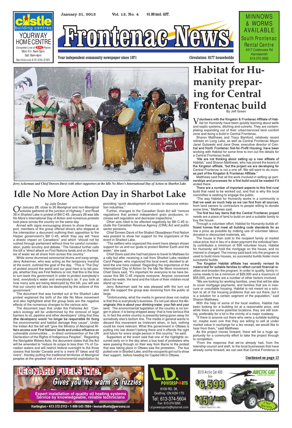 Vol.13 No.4 by Frontenac News PDFs have moved to Google Drive. Access