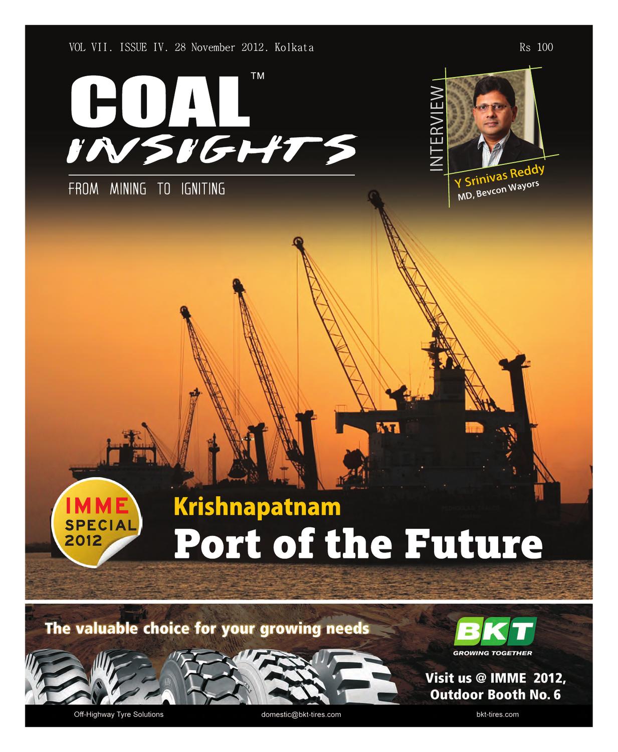 Coal Insights Nov 2012 by mjunction services ltd Issuu
