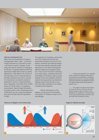 licht.wissen 07 " 灯饰 as a Factor in Health" 第 21 页