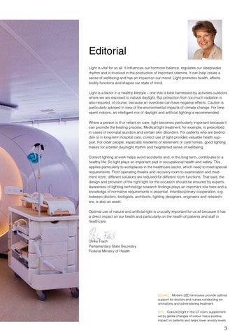 licht.wissen 07 " 灯饰 as a Factor in Health" 第 3 页