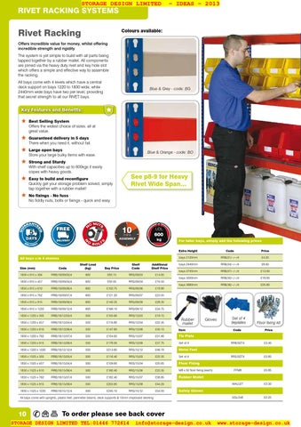 Storage Design Limited Storage Ideas 2013 家具目录 第 10 页