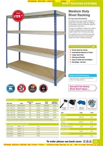 Storage Design Limited Storage Ideas 2013 家具目录 第 13 页