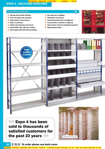 Storage Design Limited Storage Ideas 2013 家具目录 第 20 页