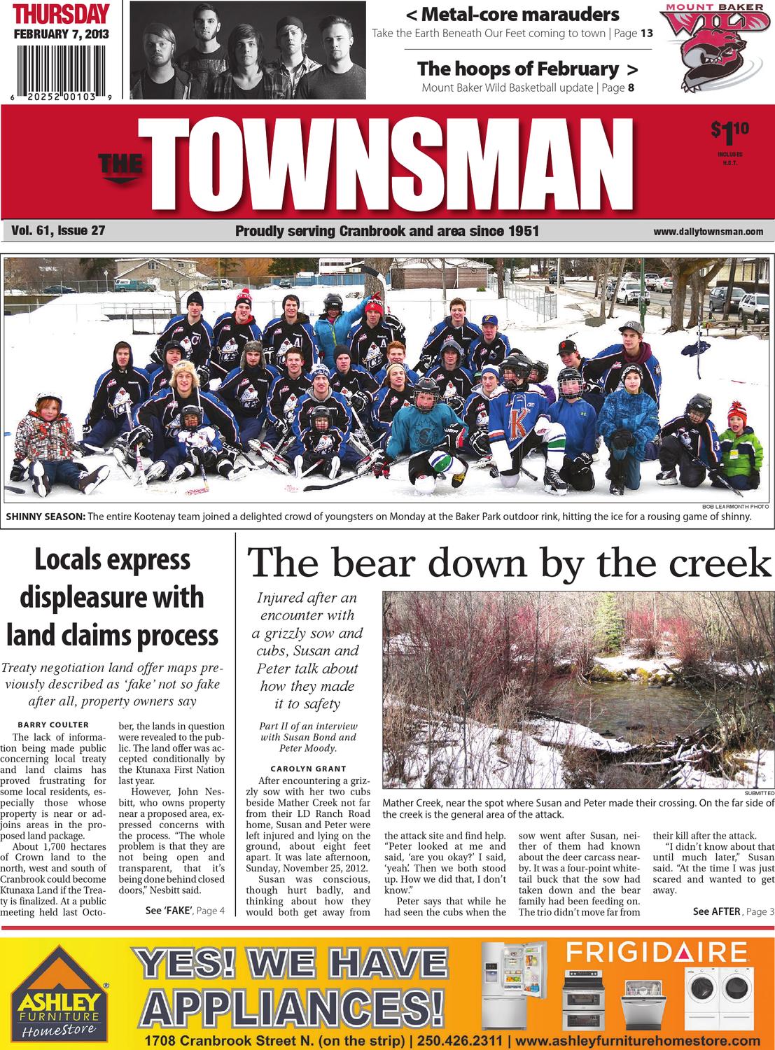 Cranbrook Daily Townsman, February 07, 2013 by Black Press Media Group -  Issuu