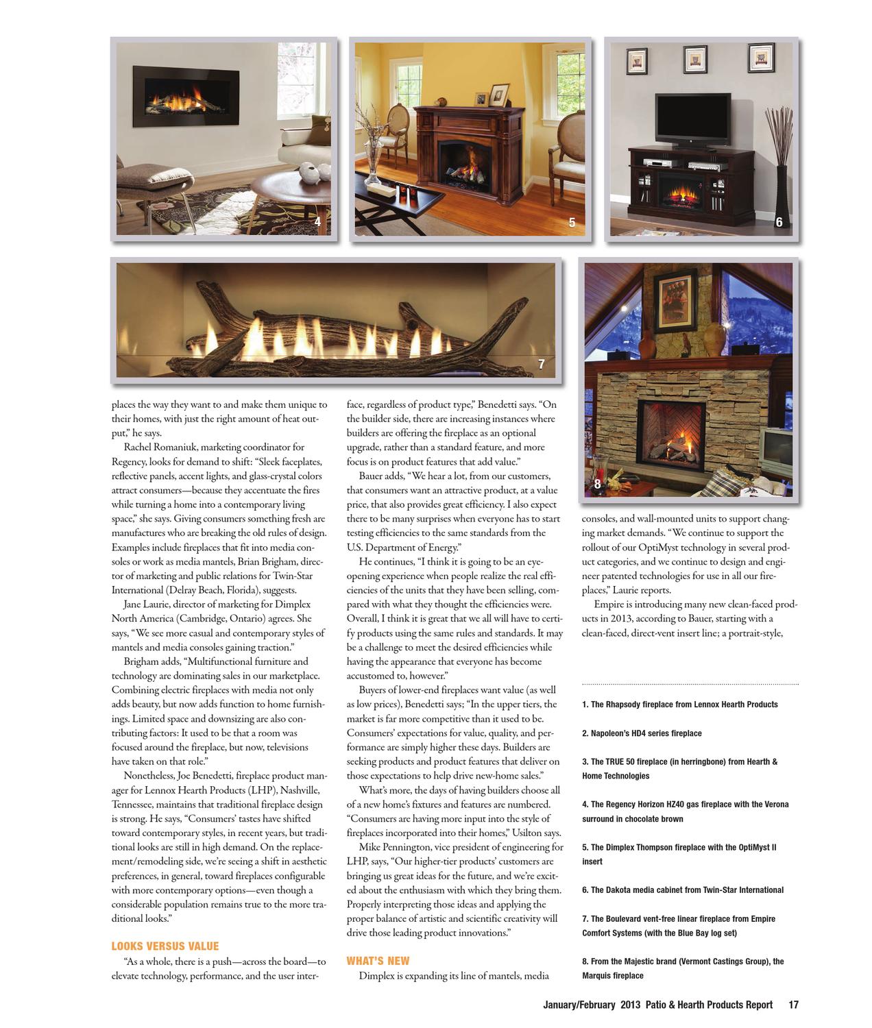 Patio And Hearth Products Report January February 2013 By