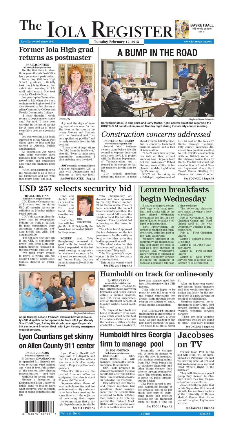 Iola Register 212 by Iola Register Issuu