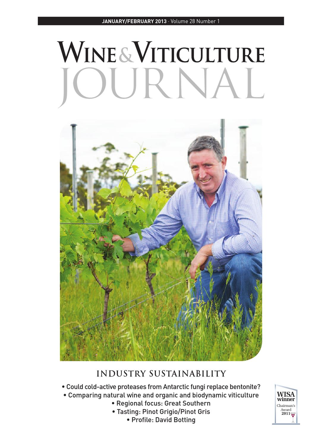 Wine & Viticulture Journal by Provincial Press Group Issuu