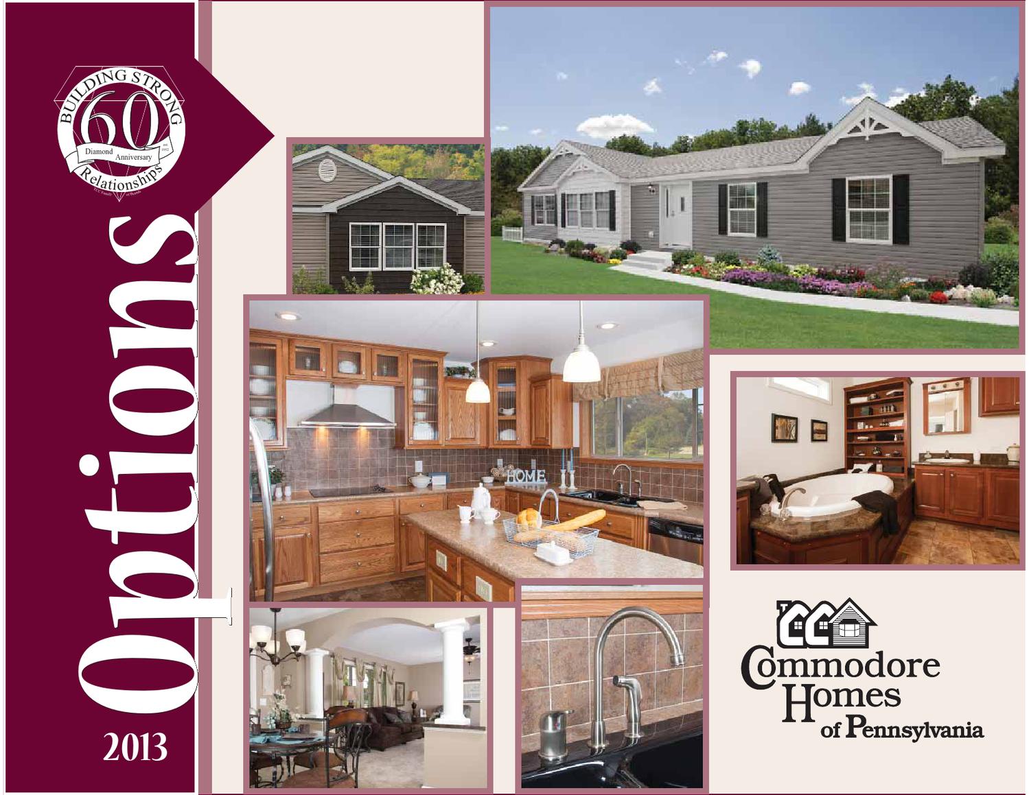 Option Brochure for Commodore of Pennsylvania by Commodore Homes, LLC Issuu