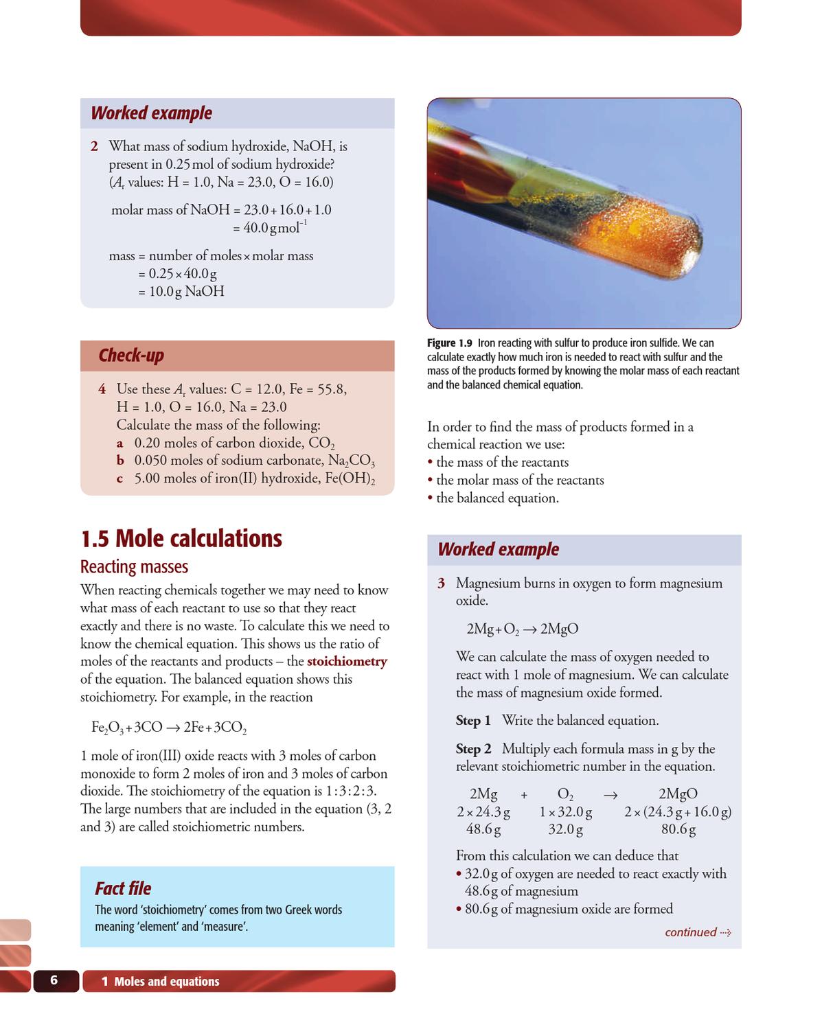 Feoh2 Molar Mass Ceritas