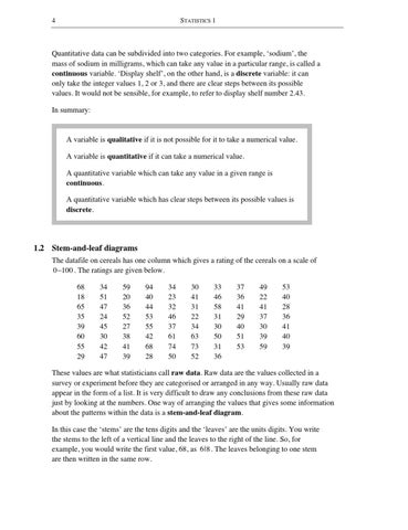 Advanced Level Mathematics: Statistics 1 by Cambridge International ...