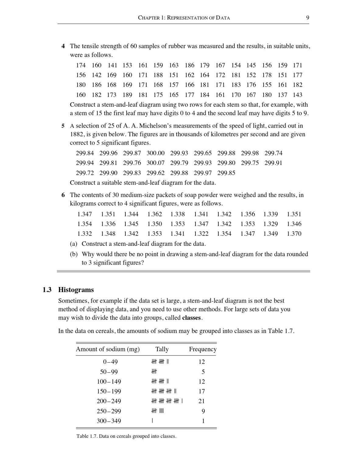 Statistics Math Level Advanced Level Mathematics: Statistics 1 by Cambridge International ...