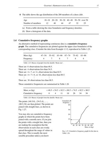 Advanced Level Mathematics: Statistics 1 by Cambridge International ...