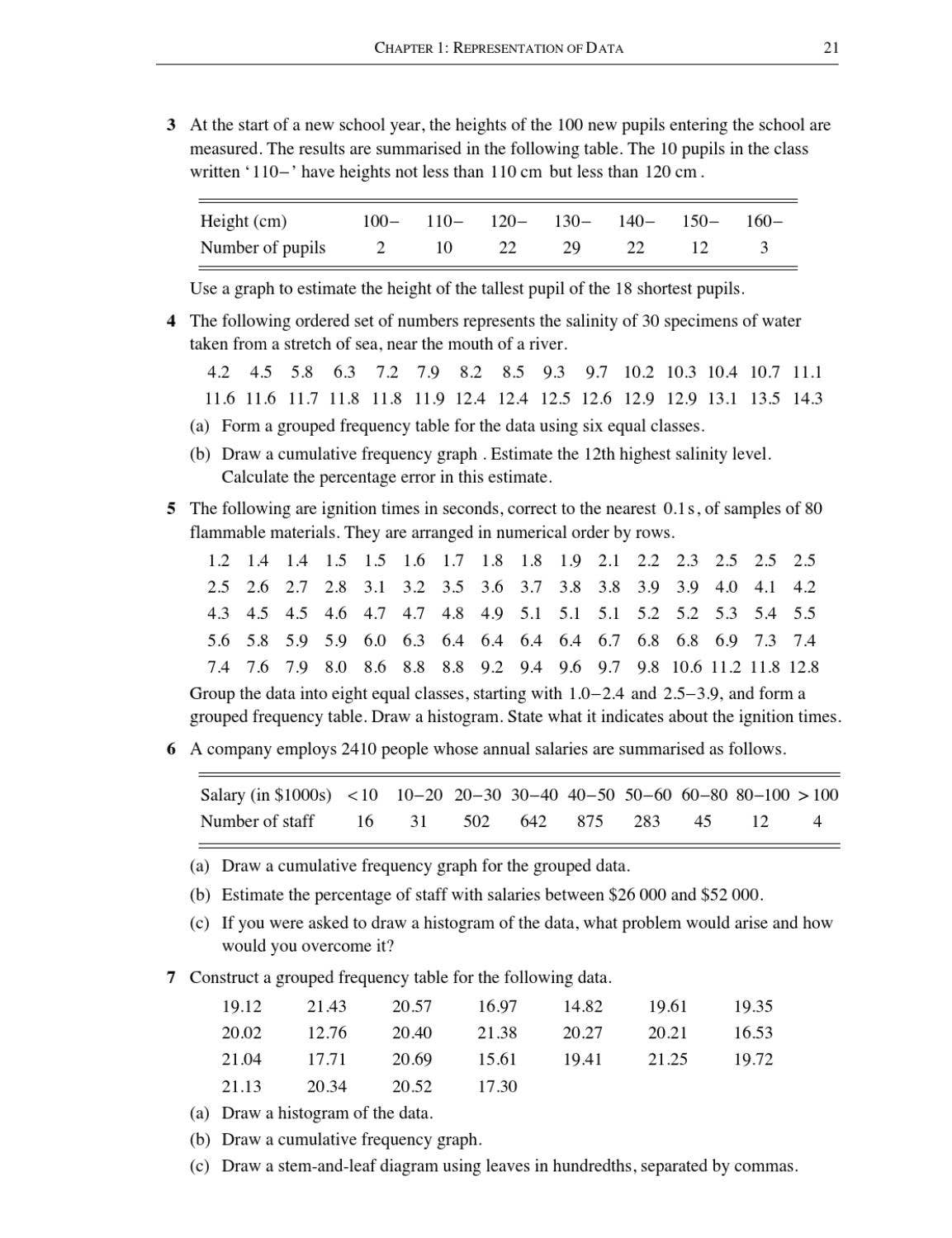 Statistics Math Level Advanced Level Mathematics: Statistics 1 by Cambridge International ...