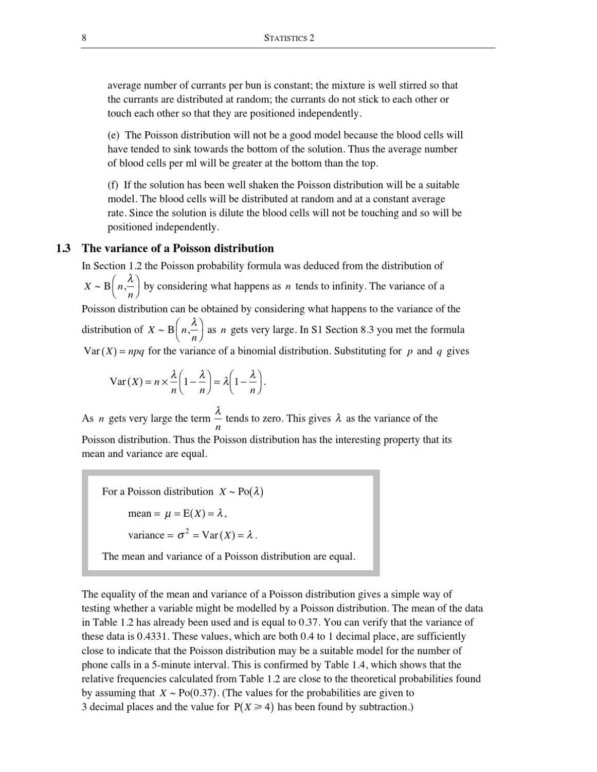Statiscovd Sample Math Problem Advanced Advanced Level Mathematics: Statistics 2 by Cambridge International ...