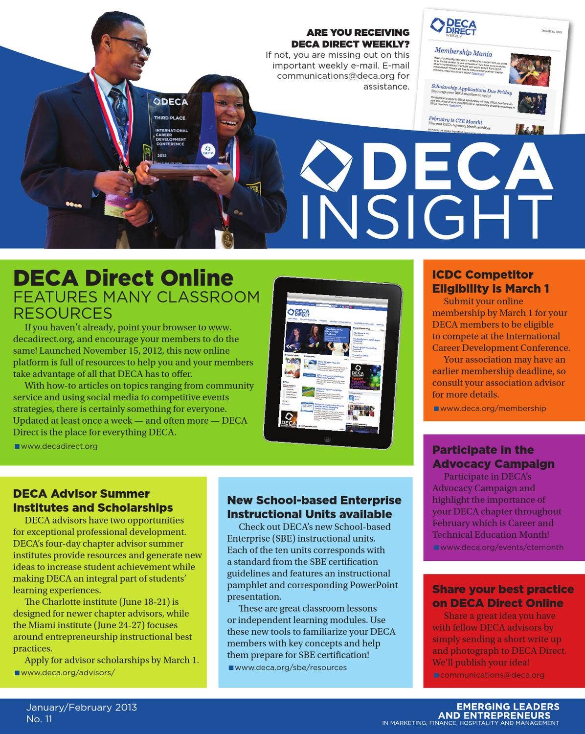 DECA Insight January/February by DECA Inc. - Issuu