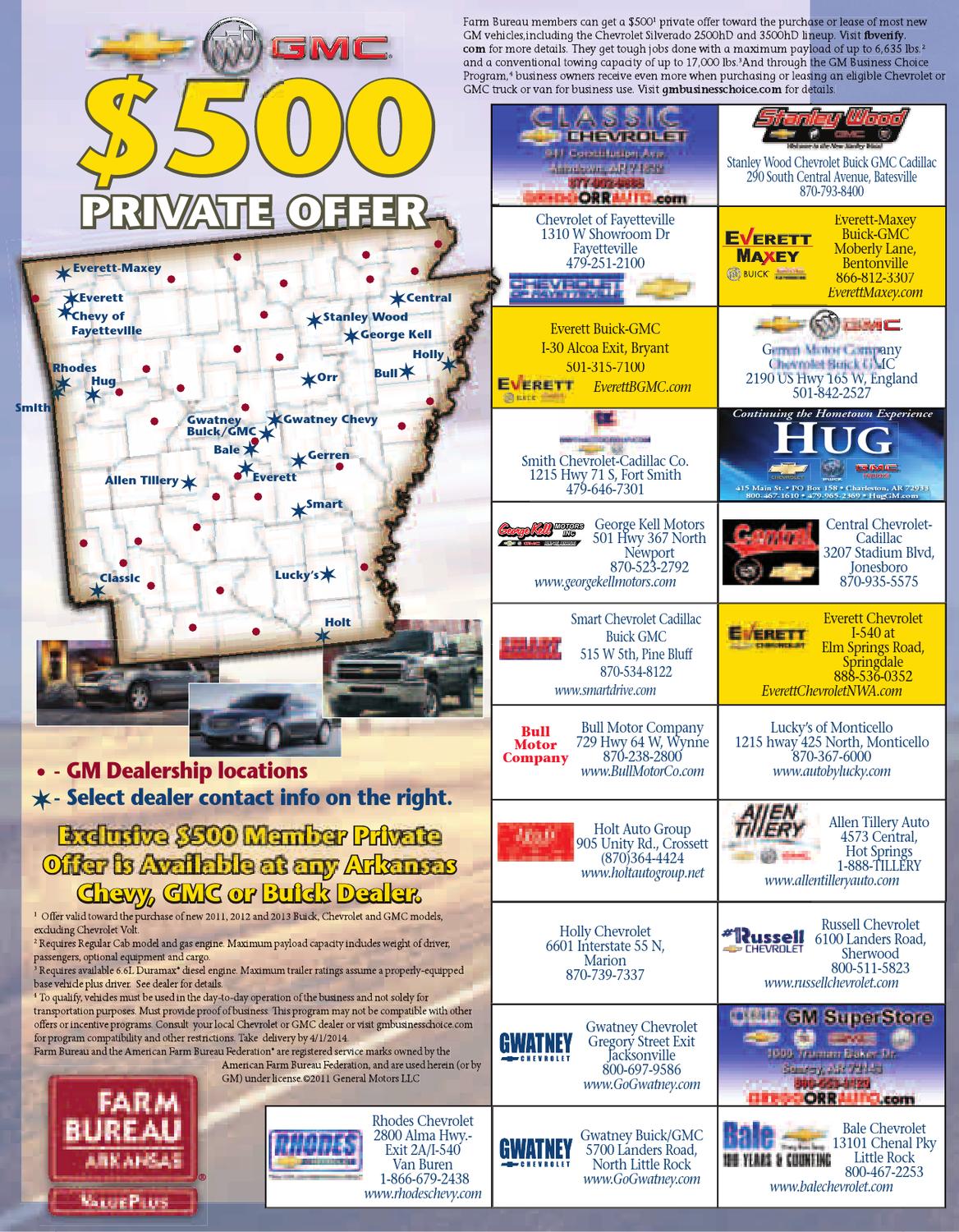 Everett Chevrolet Springdale Ar >> Front Porch March April 2013 By Arkansas Farm Bureau Issuu Everett Chevrolet Springdale Ar >> Front Porch March April 2013 By Arkansas Farm Bureau Issuu