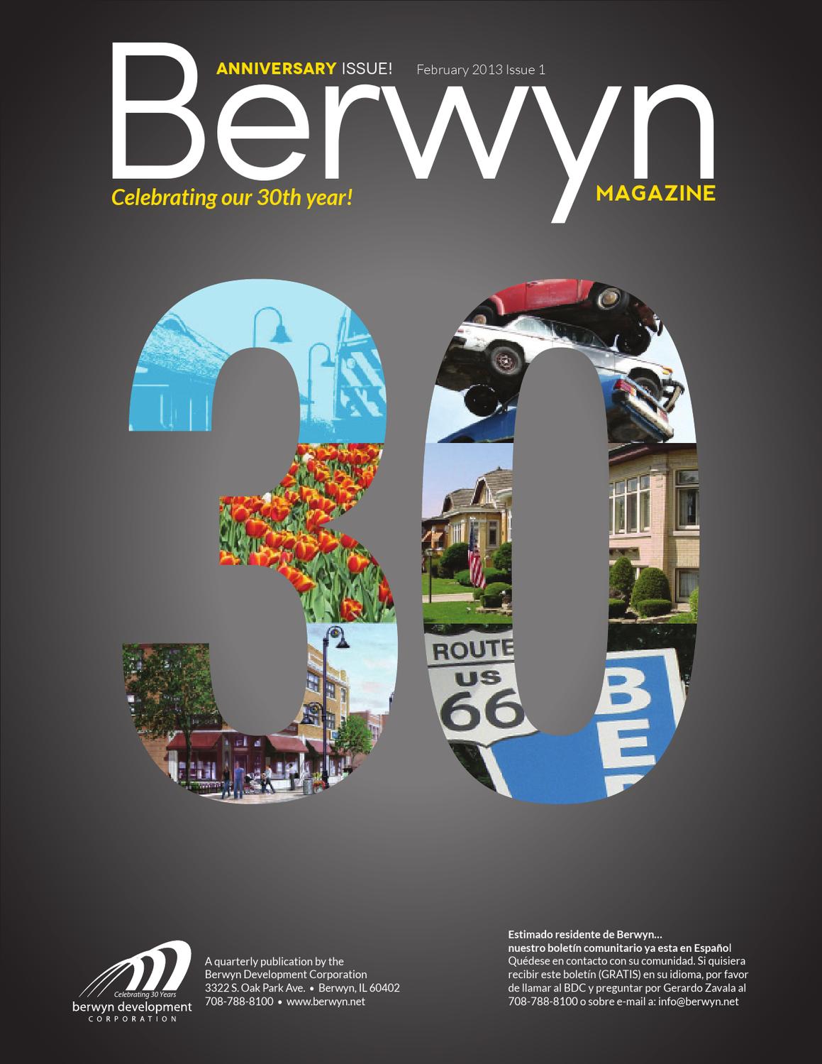2013 Berwyn Newsletter Issue 1 by Berwyn Development Corporation Issuu
