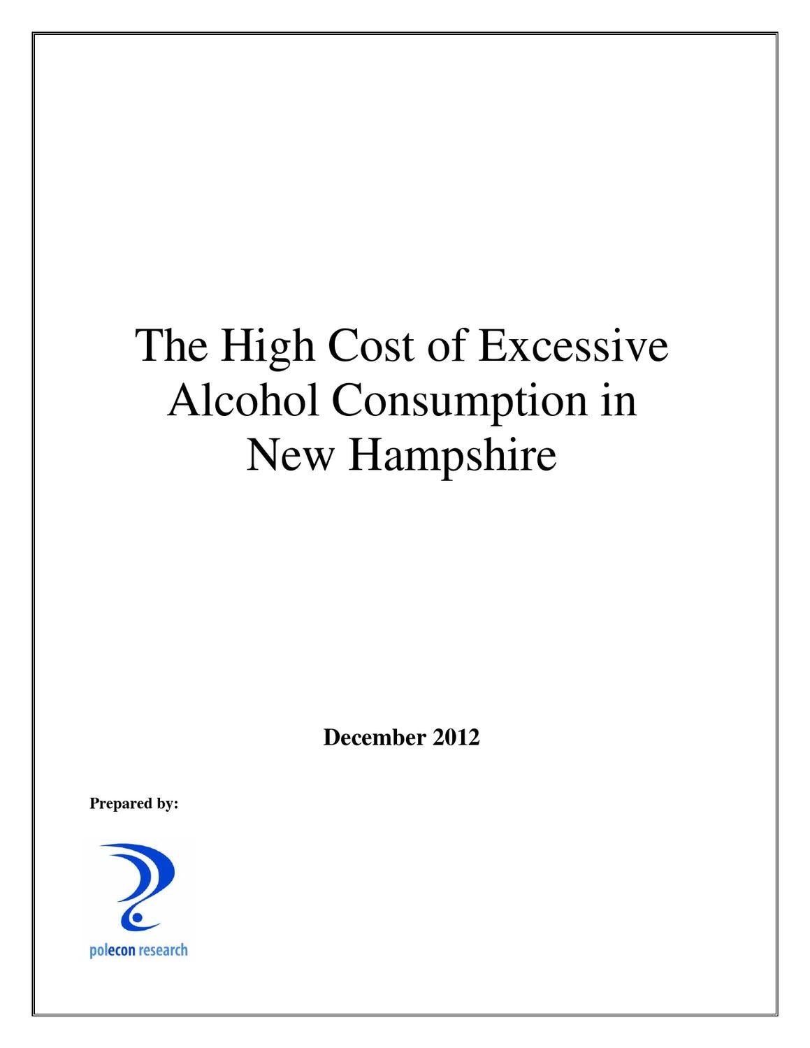 The High Cost of Excessive Alcohol Consumption by PolEcon Research Issuu