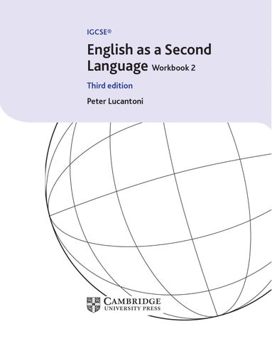 Cambridge IGCSE English as a Second Language: Workbook 2 with CD (third ...