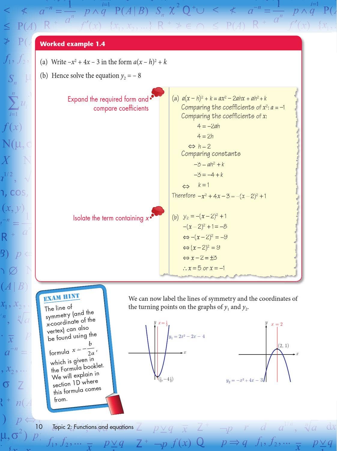 Mathematics Standard Level for the IB Diploma by Cambridge ...