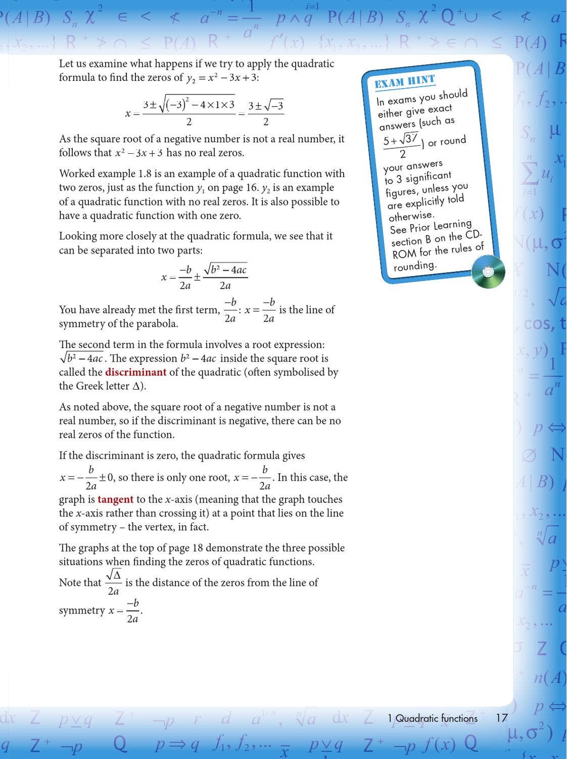 Mathematics Standard Level for the IB Diploma by Cambridge ...