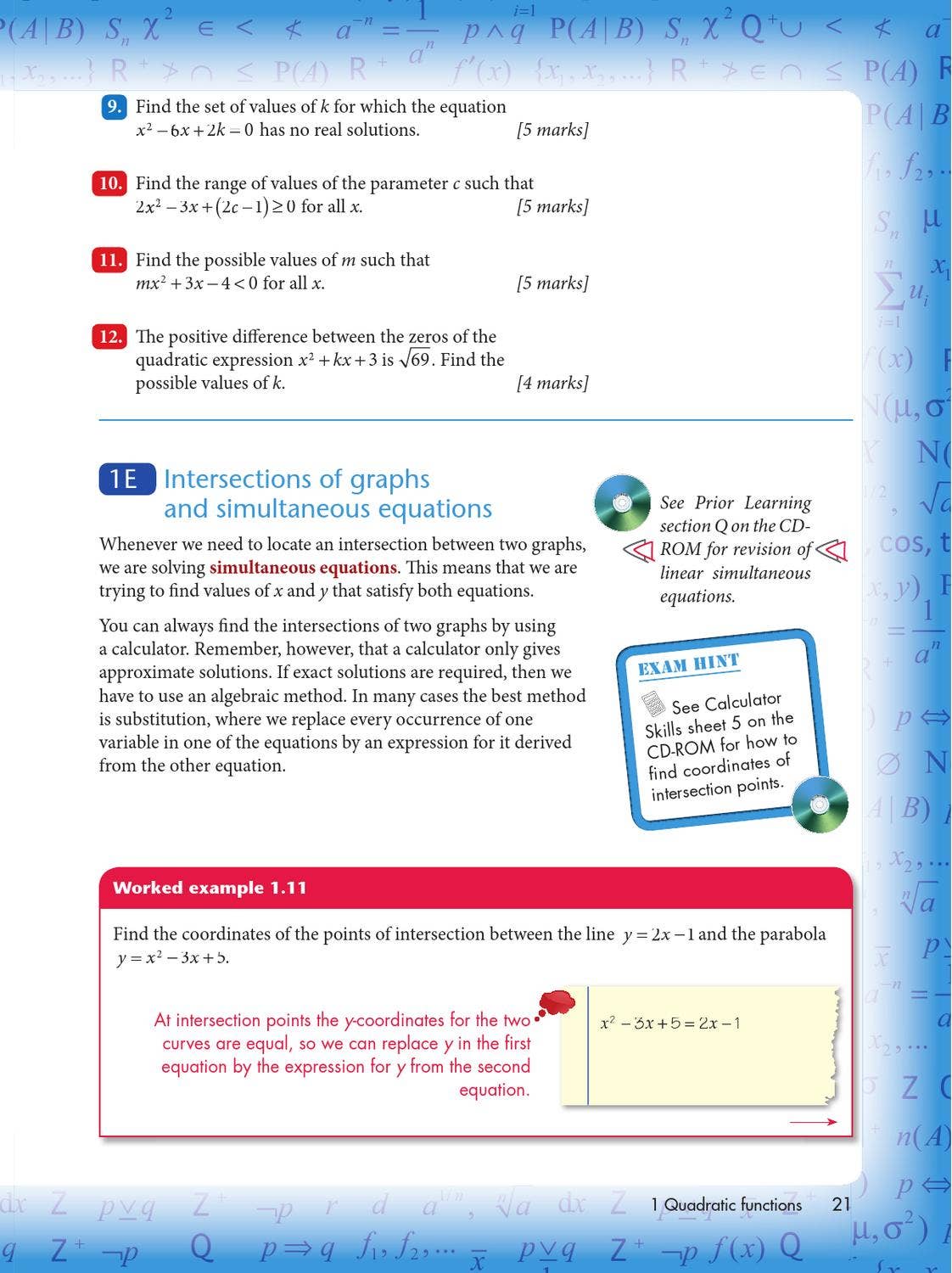 Mathematics Standard Level for the IB Diploma by Cambridge ...