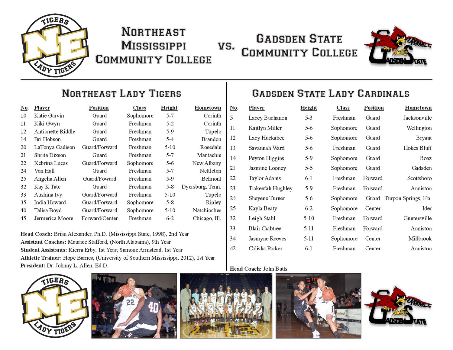Gadsden State FB by Northeast Mississippi Community College Issuu