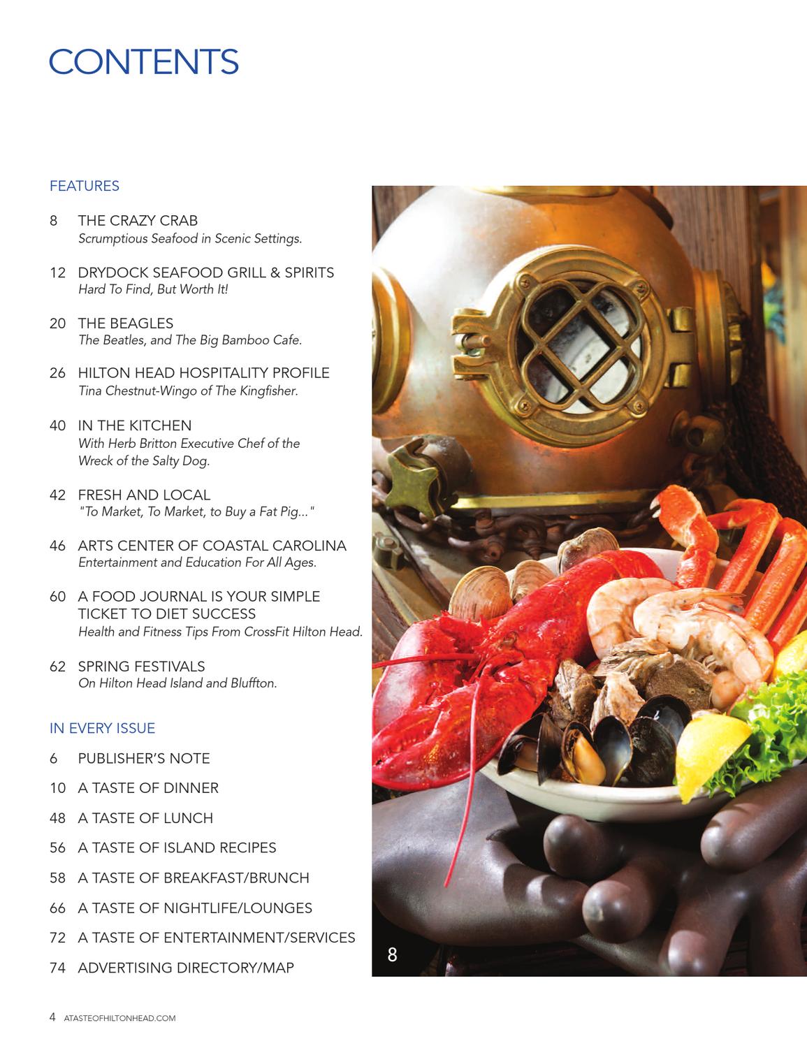 Taste Spring 2013 by Taste of Hilton Head - Issuu